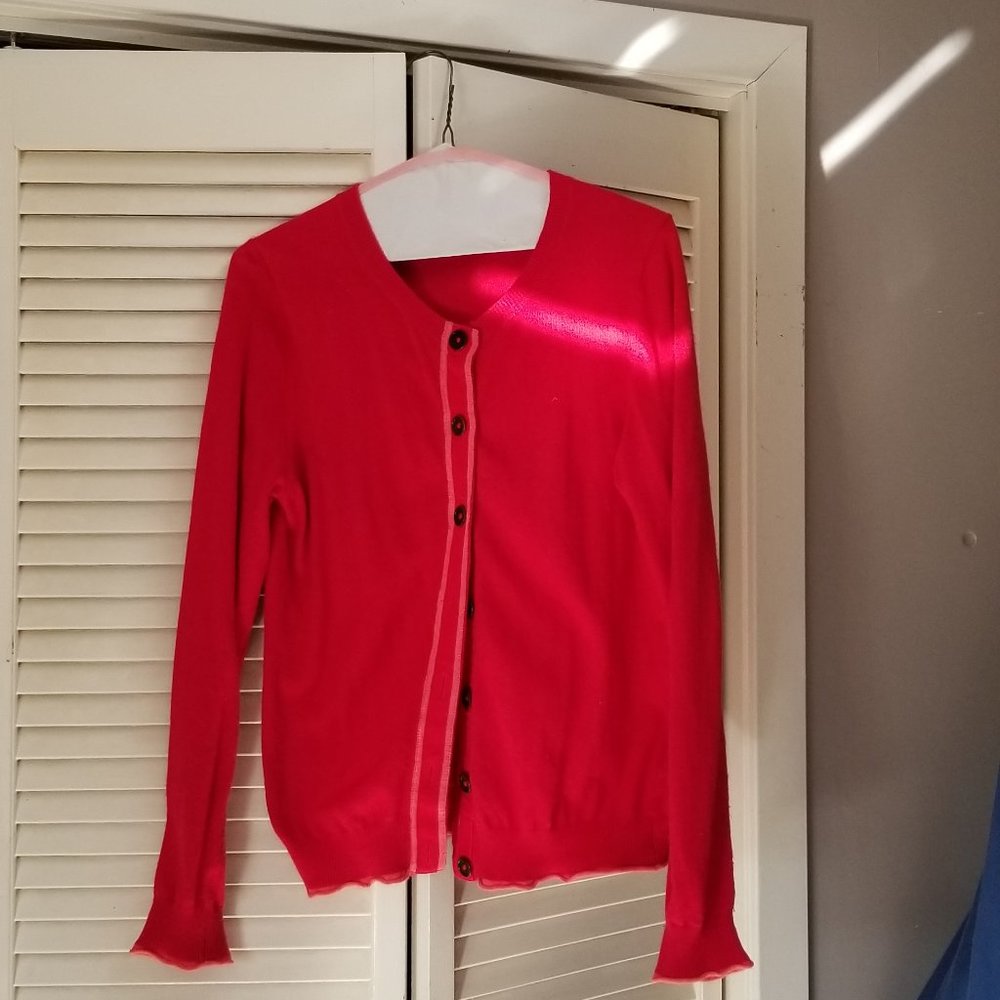 Boden cardigan - US10 - red